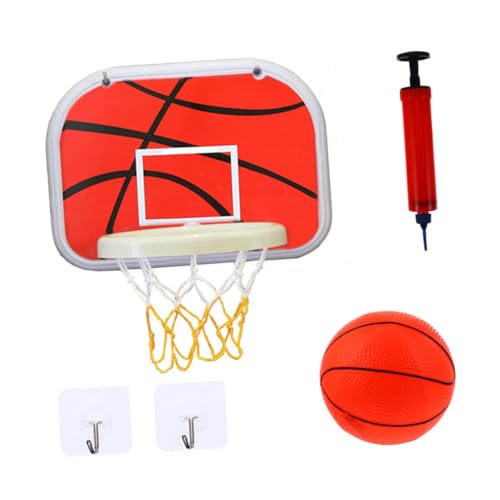 BESTonZON 1 Set Kinder Basketballständer Basketballspielzeug Spielzeug Für Den Innenbereich Wand Basketballkorb Indoor Basketballkorb Kinder Basketballspielspielzeug von BESTonZON