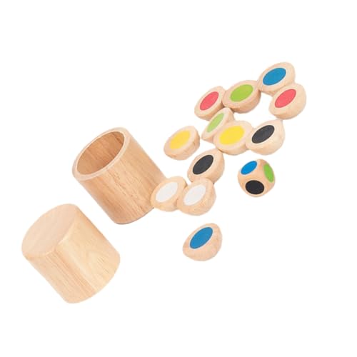 BESTonZON 1 Set Memory Rocker Entwicklungsspielzeug Kognitive Farben Spielzeugkisten Kleinkinder Gehirnspielzeug Vorschulbabys Farben Kognitives Stem Puzzle Board Pädagogisches von BESTonZON