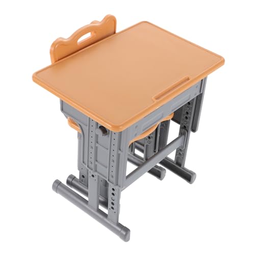 BESTonZON 1 Set Mini-klassenzimmermöbel-Set Puppenhaus Miniatur Schulen Schreibtisch Und Stuhl Modell Spielset Für Puppenhaus Zubehör Foto Requisiten BESTonZON 1 Set Mini-klassenzimmermöbel-Set Puppenhaus Miniatur Schulen Schreibtisch Und Stuhl Modell Spielset Für Puppenhaus Zubehör Foto Requisiten von BESTonZON