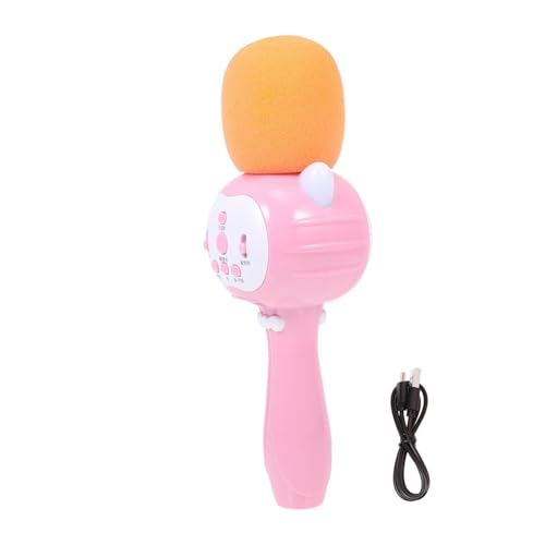 BESTonZON 1 Set Musikspielzeug Für Minispielzeug Babytelefon Schnurgebundenes Telefon Für Babys Kinderspielzeug Rosa Metall von BESTonZON