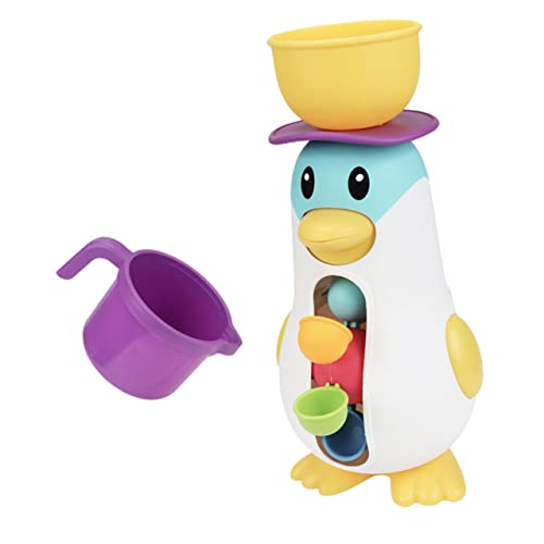 BESTonZON 1 Set Pinguin Windmühlenspielzeug Für Babys Babybadewanne Badespielzeug Kinderspielzeug Badewanne Für Babys Badespielzeug Für Kleinkinder Lernspielzeug Säuglings von BESTonZON