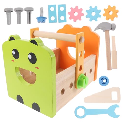 BESTonZON 1 Set Rollenspielspielzeug Aus Holz Lustiges Kinderspielzeug Kinderspielzeug von BESTonZON