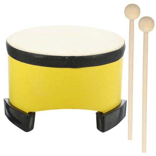 BESTonZON 1 Set Schaffell Basstrommel Musikinstrumente Für Musikinstrumente Für Kleinkinder Musikspielzeug Musiktrommel Percussion Spielzeugtrommel Musikspielzeug Trommel Für von BESTonZON