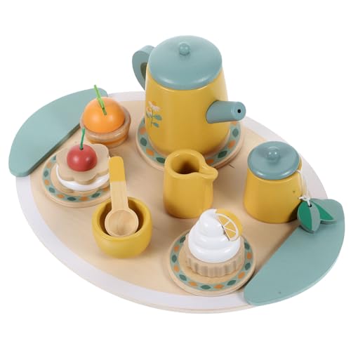 BESTonZON 1 Set Set Simulation Teeservice Spielzeug Teeset Sets Für Kinder Teetassenset Für Kinder Rollenspielspielzeug Für Kinder Teekessel Spielzeug Für Mädchen Mädchen Kleinkindspielzeug von BESTonZON