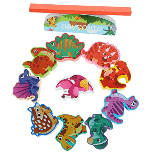 BESTonZON 1 Set Stapelspielzeug Tier Balance Spiel Für Kleinkinder Dinosaurier Stapelspiel Aus Mit Verschiedenen Tiermotiven Für Kreatives Und Lernvergnügen von BESTonZON