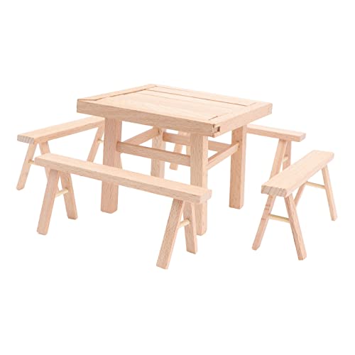 BESTonZON 1 Set Zusammengebaute Tische Und Stühle Aus Holz Stuhl Zerlegen Spielzeug Lernspielzeug Aus Holz Spaß Beim Zusammenbauen Spielzeug Zum Zerlegen des Tisches Spielzeug Zum von BESTonZON