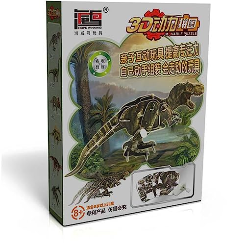 BESTonZON 1 Stück 3D Dinosaurier Puzzle Modell Dinosaurier Kits Großes Dinosaurier Dinosaurier Für Dinosaurier Dinosaurier Versus Spiel Dinosaurier Modell Lebensechter Dinosaurier von BESTonZON