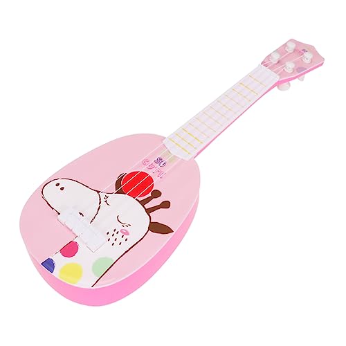 BESTonZON 1 Stück 4 Saiten Kindergitarre Instrument Spielzeug Musikspielzeug Minigitarre Kinder Kleine Gitarre Spielzeug Kinder E Gitarre Kleinkind Frühes Pädagogisches von BESTonZON