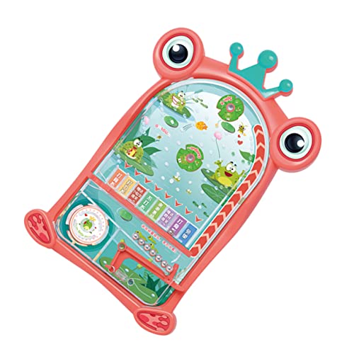 BESTonZON 1 Stück Fun Flipperautomat Tischspiel Desktop - Flipper Desktop - kinderspielzeug Kreatives Flipperspielzeug Flipper - Bildungsspielzeug Flipperautomat Für Rosa Abs von BESTonZON