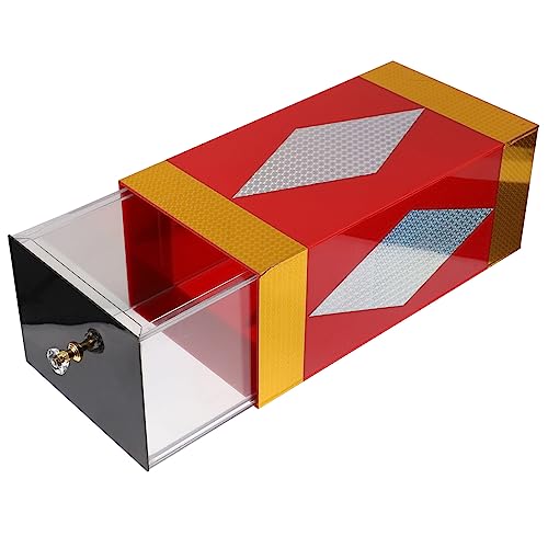 BESTonZON 1 Stück Packung Acryl Zug trickschachtel Trick Box Magische Bühnenrequisiten Magische Requisiten Bühnenzauberrequisiten neuartige Trick-Requisiten ausziehbare Boxen von BESTonZON