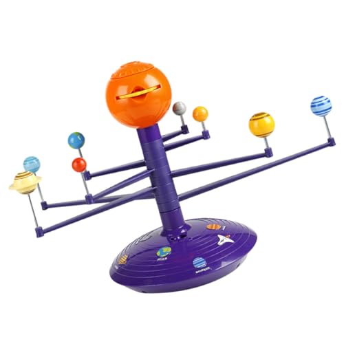 BESTonZON 1 Stück Sonnensystem Orb Projektor Kinderspielzeug Weltraumspielzeug Sonnensystem Lernspielzeug Kinderspielzeug Planetenspielzeug Lernspielzeug Orrery Aus Kunststoff von BESTonZON