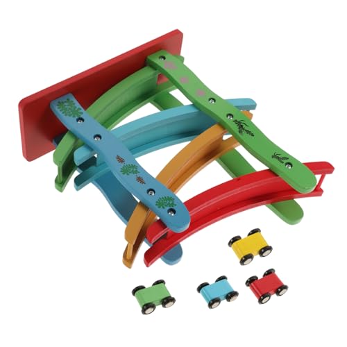 BESTonZON 1 Stück Vierschichtige Riemenscheibe Für Kleinkinder Spielzeug Auto Rampe Leiter Spielzeug Kinderautos Spielzeug Kinder Lernspielzeug Lernspielzeug Für Kinder von BESTonZON