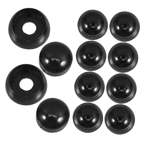 BESTonZON 10 Stück Abdeckung der Schleife Schraubenschutzabdeckungen Teile für Spielgeräte Nussabdeckungskappe Mutterschutzabdeckungen Gewindeschutzkappen Schraubbolzenkappe Schwarz BESTonZON 10 Stück Abdeckung der Schleife Schraubenschutzabdeckungen Teile für Spielgeräte Nussabdeckungskappe Mutterschutzabdeckungen Gewindeschutzkappen Schraubbolzenkappe Schwarz von BESTonZON