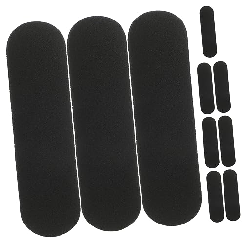 BESTonZON 10 Stück Finger Anti Rutsch Pad Klebeband Schaumstoff Griffband Finger Skateboard Zubehör Finger Skateboard Bänder Griff Werkzeuge Aufkleber Große Requisiten Doppelseitiges von BESTonZON