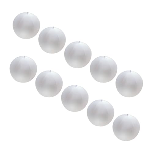 BESTonZON 10 Stück Teiliges Aufblasbare Strandbälle aus Kratzfestem Halbtransparent Multifunktional und Leicht Geeignet für Erwachsene als Lustiges Wasserspielzeug und Sommergeschenk BESTonZON 10 Stück Teiliges Aufblasbare Strandbälle aus Kratzfestem Halbtransparent Multifunktional und Leicht Geeignet für Erwachsene als Lustiges Wasserspielzeug und Sommergeschenk von BESTonZON