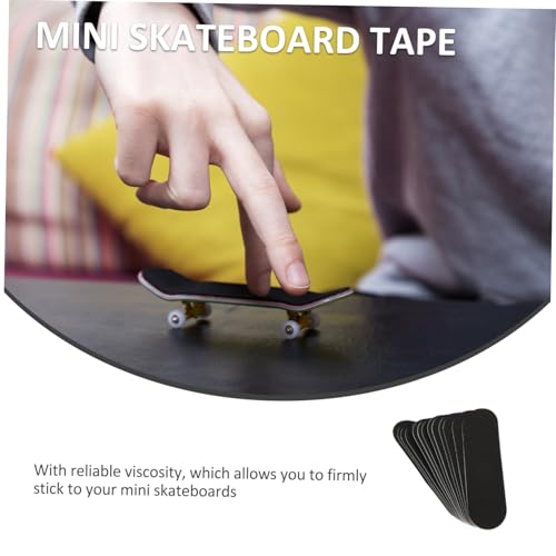 BESTonZON 10 Stück Teiliges Fingerboard Grip Tape aus Weichem Schaumstoff rutschfeste Mini Skateboard Aufkleber Zuverlässiger Halt für Finger Skateboards Einfach zu Kleben für Training und BESTonZON 10 Stück Teiliges Fingerboard Grip Tape aus Weichem Schaumstoff rutschfeste Mini Skateboard Aufkleber Zuverlässiger Halt für Finger Skateboards Einfach zu Kleben für Training und von BESTonZON