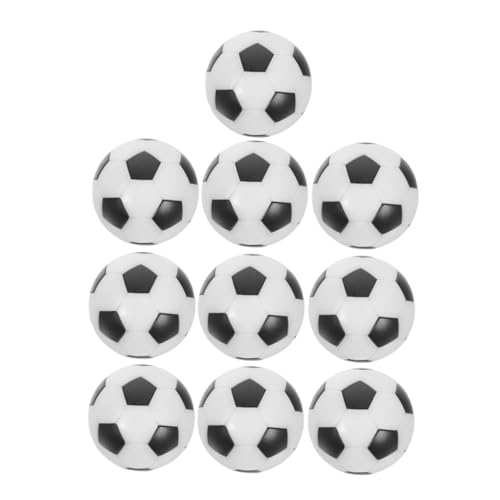 BESTonZON 10 Stück Teiliges Foosball Ersatzbälle Langlebige Kunststoff Tischfußball Bälle Kompatibel für Tischkicker für Heim Schule Party und Interaktive Spielspaß BESTonZON 10 Stück Teiliges Foosball Ersatzbälle Langlebige Kunststoff Tischfußball Bälle Kompatibel für Tischkicker für Heim Schule Party und Interaktive Spielspaß von BESTonZON