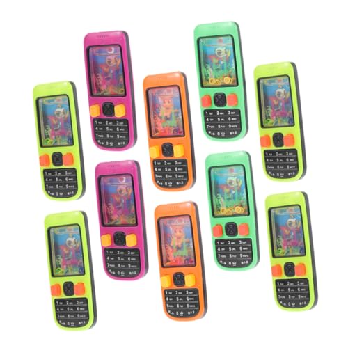 BESTonZON 10 Stück Teiliges Handheld Water Game Bunte Mini Wasserspielzeuge für Erwachsene Kreatives Handy Design als Geburtstags Partygeschenk BESTonZON 10 Stück Teiliges Handheld Water Game Bunte Mini Wasserspielzeuge für Erwachsene Kreatives Handy Design als Geburtstags Partygeschenk von BESTonZON
