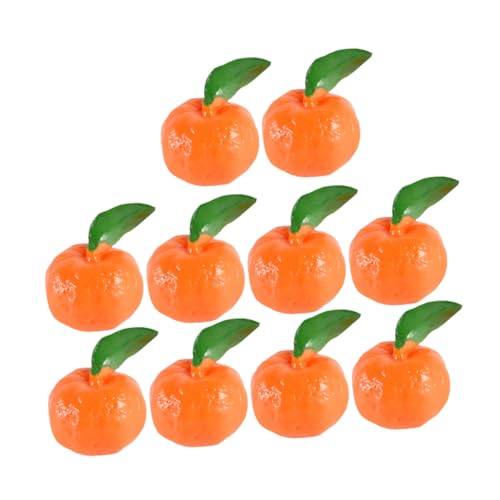 BESTonZON 10 Stück Teiliges Künstliche Orangen Deko Obstmodelle aus Robustem PVC Realistische Mini Früchte für Fotorequisiten und Küchen oder Partydekoration Vielseitig Einsetzbar BESTonZON 10 Stück Teiliges Künstliche Orangen Deko Obstmodelle aus Robustem PVC Realistische Mini Früchte für Fotorequisiten und Küchen oder Partydekoration Vielseitig Einsetzbar von BESTonZON