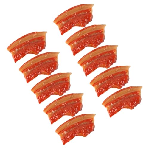 BESTonZON 10stücke Teiliges Künstliches Lebensmittelmodell Realistisches Simuliertes Schweinebauch Spielzeug Für Küchen-Dekoration Restaurant Requisite Rollenspiel Zubehör BESTonZON 10stücke Teiliges Künstliches Lebensmittelmodell Realistisches Simuliertes Schweinebauch Spielzeug Für Küchen-Dekoration Restaurant Requisite Rollenspiel Zubehör von BESTonZON