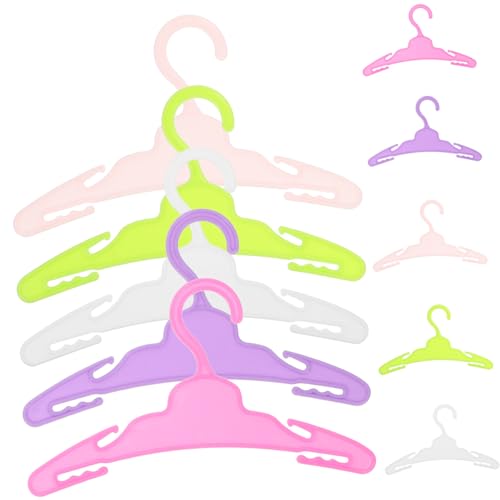 BESTonZON 10 Stück Teiliges Mini Kleiderbügel für Puppenhaus Realistische Kleine Puppenkleiderbügel Geeignet für DIY und Puppenstuben Praktisch zur Kleidungshängung und Dekoration BESTonZON 10 Stück Teiliges Mini Kleiderbügel für Puppenhaus Realistische Kleine Puppenkleiderbügel Geeignet für DIY und Puppenstuben Praktisch zur Kleidungshängung und Dekoration von BESTonZON