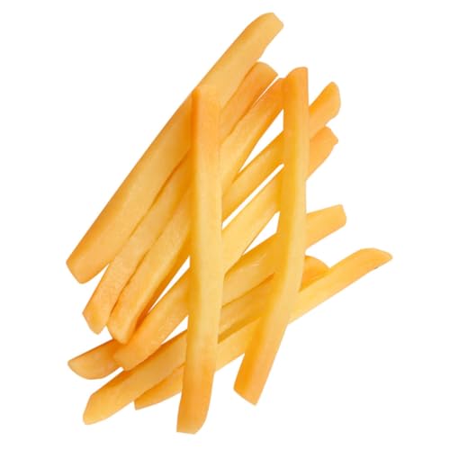 BESTonZON 10 Stück Teiliges Pommes Frites Modell aus Sicherem Material Realistische Simulation als Deko und Fotorequisite für Partys Spielküche und Kreative Fotoshootings BESTonZON 10 Stück Teiliges Pommes Frites Modell aus Sicherem Material Realistische Simulation als Deko und Fotorequisite für Partys Spielküche und Kreative Fotoshootings von BESTonZON