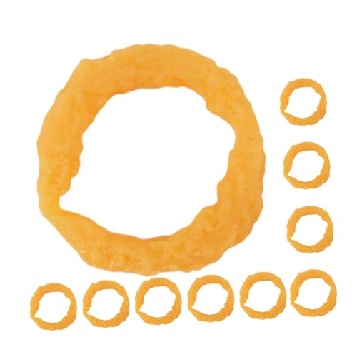 BESTonZON 10 Stück Teiliges Realistische Künstliche Tintenfischringe Küchen Deko Detailgetreues Fake Food Modell Lebensechte Imitation für Display Grill und Kreative Dekoration BESTonZON 10 Stück Teiliges Realistische Künstliche Tintenfischringe Küchen Deko Detailgetreues Fake Food Modell Lebensechte Imitation für Display Grill und Kreative Dekoration von BESTonZON