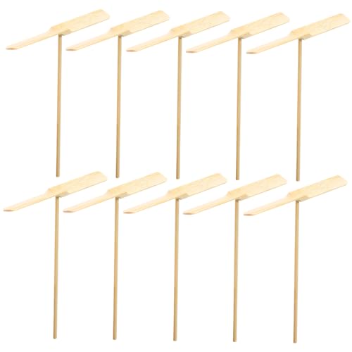 BESTonZON 10 Teiliges Holz Fliegende Libellen Propeller Handbetriebener Flug Drachen für Jungen und Mädchen Outdoor Interaktives Eltern Junge Mädchen Spiel Leicht Tragbar für BESTonZON 10 Teiliges Holz Fliegende Libellen Propeller Handbetriebener Flug Drachen für Jungen und Mädchen Outdoor Interaktives Eltern Junge Mädchen Spiel Leicht Tragbar für von BESTonZON