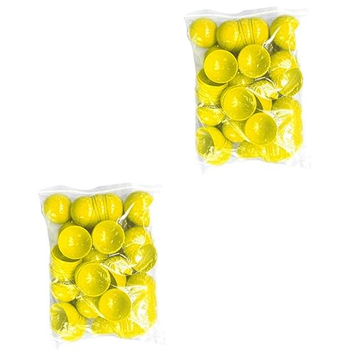 BESTonZON 100 STK Bälle Aktivität Spielbälle Bunte Hohlkugeln Baby-Laufstall Babyspielzeug Spiel Lotteriekugeln Aktivität Bunte Bälle ersetzen Ball Spielen Kapselball Hohle Kugel Kleinkind von BESTonZON