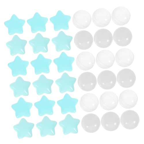 BESTonZON 100 Stück Bunte Kunststoff Ocean Ballpit Bälle Sternförmig und Rund Leicht und Sicher für Pädagogisch für Spiel und Schwimmbadspaß BESTonZON 100 Stück Bunte Kunststoff Ocean Ballpit Bälle Sternförmig und Rund Leicht und Sicher für Pädagogisch für Spiel und Schwimmbadspaß von BESTonZON