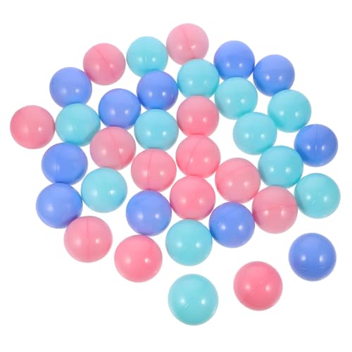 BESTonZON 100 Stück Macaron Bälle Für Kinder Pool Bälle Weiche Pit Bälle Indoor Ball Gruben Ball Schwimmspielzeug Ball Ball Zelt Bälle Kinderspielzeug Bälle Tunnel Bälle von BESTonZON