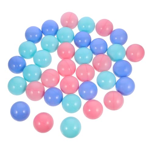 BESTonZON 100 Stück Teiliges Macaron Farbset Bälle für Ballgruben Spielbälle aus Ungiftigem Kunststoff Bunte Poolspielzeuge Kreative Schwimmspielzeuge für Krabbelzelt und Badewanne BESTonZON 100 Stück Teiliges Macaron Farbset Bälle für Ballgruben Spielbälle aus Ungiftigem Kunststoff Bunte Poolspielzeuge Kreative Schwimmspielzeuge für Krabbelzelt und Badewanne von BESTonZON