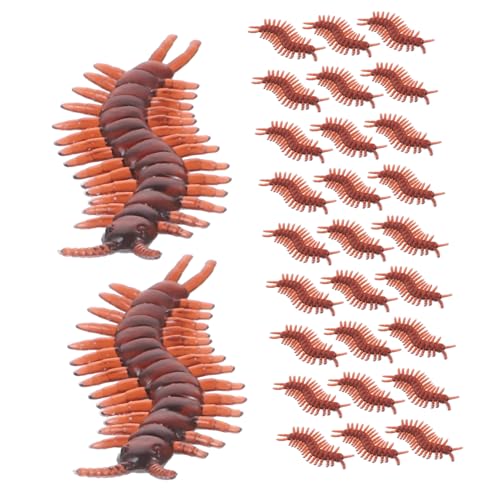 BESTonZON 100 Stück Teiliges Realistisches Fake aus Flexiblem PVC Langlebige Kunststoff Deko für Halloween Garten und Scherzartikel Realistische Insektenfigur für Party und Streichspaß BESTonZON 100 Stück Teiliges Realistisches Fake aus Flexiblem PVC Langlebige Kunststoff Deko für Halloween Garten und Scherzartikel Realistische Insektenfigur für Party und Streichspaß von BESTonZON