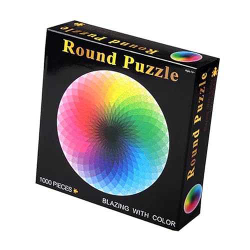 BESTonZON 1000 Stück Früherziehungsspielzeug Puzzles Abschlussgeschenk Erwachsenen-Puzzle- Puzzle Der Fantasieserie Puzzle Für Kinder DIY-rätsel Pädagogisches Puzzle Colorful von BESTonZON