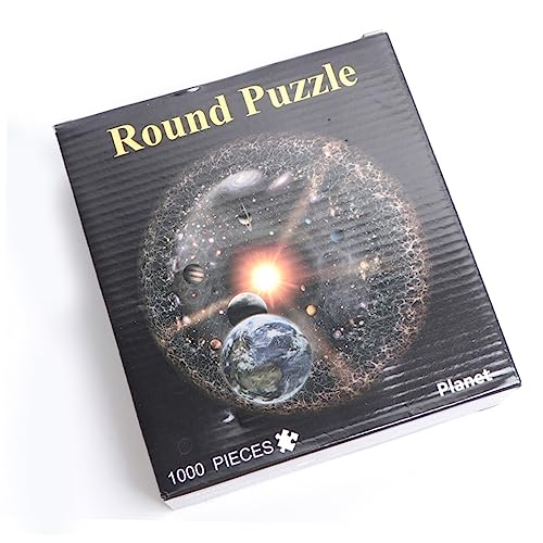 BESTonZON 1000 Stück Planet 1000 Teile Puzzle Flugzeug Puzzle Erwachsene Puzzle Puzzle Intelligenz Puzzle Spielzeug Flaches Puzzle Spielzeug von BESTonZON