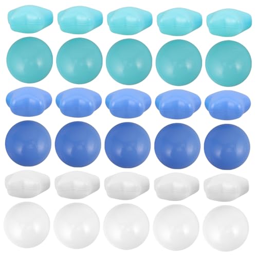 BESTonZON 100st Bunte Meeresbälle Bälle Für Bällebad Kleines Bällebad Kehrteproofballpit Zurück Bällebad Für Kleinkinder Bällebad Für Blaue Kugel Blaue Bälle Für Das Bällebad Plastik von BESTonZON