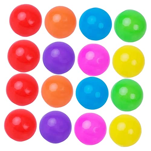 BESTonZON 100st Meeresball Runde Bällebadbälle Kehrteproofballpit Zurück Bällebad Für Kleinkinder Runde Spielbälle Spiel Ozeanbälle Requisiten Für Partybälle -Pool-bälle Colorful Plastik von BESTonZON