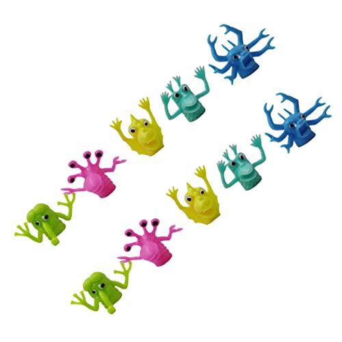 BESTonZON 10St Monster- Puppen kinderpuppe Toys for tiegerkostuem spielzeuge für Mini gruselige Alien-Spielzeuge Geschichtenerzählendes Fingerwesen von BESTonZON