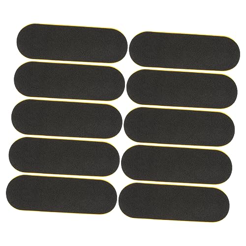 BESTonZON 10st Finger-Anti-rutsch-pad Aufkleber Schaumstoff-griffband Finger-Skateboard-bänder Finger-Skateboard-zubehör Zubehör Für Finger-Skateboards Doppelseitiges Klebeband von BESTonZON