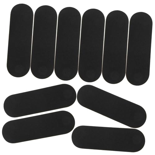 BESTonZON 10st Finger-Skateboard-Aufkleber Finger-Skateboard-zubehör Rutschfestes Fingerband Zubehör Für Finger-Skateboards Schaumstoff-griffband Für Griffbretter Doppelseitiges Klebeband von BESTonZON