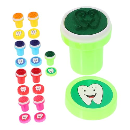 BESTonZON 10st Stempel Spielzeug Plastikstempel Stempel Für Kinder Tagebuch DIY Stempel Gastgeschenke Für Hunde Handstempel Themenstempel Zahnstempel Aus Kunststoff Bauernhof Stempel PVC von BESTonZON