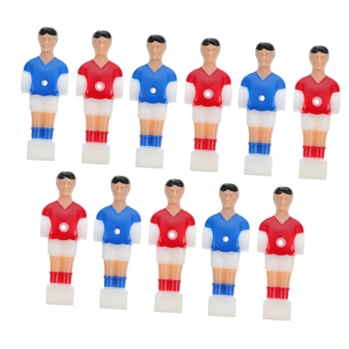 BESTonZON 11 Stück Teiliges Foosball Ersatzspieler aus Leichtem Wasserfestem Kunststoff für Tischfußball Robuste und Verschleißfeste für Erwachsene Kompatibel mit Standard Fußballtisch BESTonZON 11 Stück Teiliges Foosball Ersatzspieler aus Leichtem Wasserfestem Kunststoff für Tischfußball Robuste und Verschleißfeste für Erwachsene Kompatibel mit Standard Fußballtisch von BESTonZON
