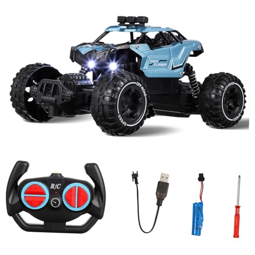 BESTonZON 116 wiederaufladbar Offroad- Off-Road-Hobby-RC-Truck große RC-Autos Offroad-RC-Auto kinderspielzeug hühner Buggy hoher Rennwagen Ferngesteuerter LKW Plastik abs von BESTonZON