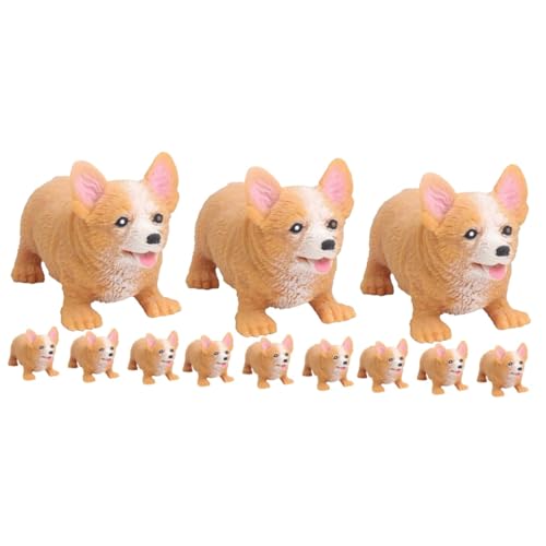 BESTonZON 12 STK Spielzeug zum Stressabbau kinderspielzeug Spielzeug für Kinder Sensory Toy Druckabbau spielbuch Erwachsene dekompression hundespielzeuge Corgi Geschenk Stressball Büro von BESTonZON