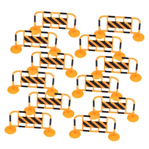 BESTonZON 12 Stück Teiliges Miniatur Verkehrsabsperr Realistische Orangefarbene Straßenbarrieren Robustes Material Spielerisches Straßenszenario für Fördert Verkehrssicherheit und Kognitive BESTonZON 12 Stück Teiliges Miniatur Verkehrsabsperr Realistische Orangefarbene Straßenbarrieren Robustes Material Spielerisches Straßenszenario für Fördert Verkehrssicherheit und Kognitive von BESTonZON
