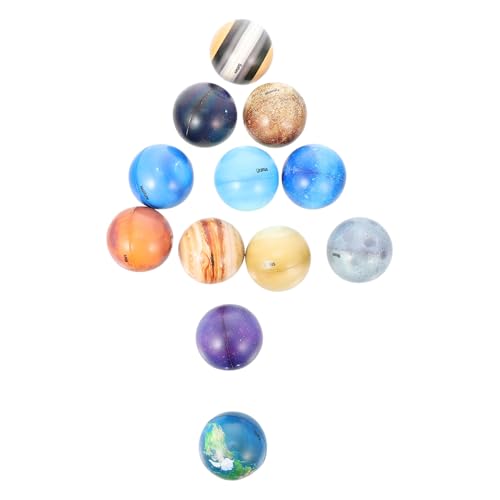 BESTonZON 12 Stück Teiliges Planetenset Bouncy Balls Pädagogisches Lernspielzeug für Stressabbauende Hüpfende Planetenbälle Fördert Kognitive Entwicklung und Eltern Junge Mädchen BESTonZON 12 Stück Teiliges Planetenset Bouncy Balls Pädagogisches Lernspielzeug für Stressabbauende Hüpfende Planetenbälle Fördert Kognitive Entwicklung und Eltern Junge Mädchen von BESTonZON