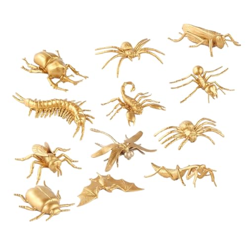 BESTonZON 12 Stück Teiliges Realistisch Simulierte Insekten Figuren Lernspielzeug Langlebig Geruchsfrei Biologisches Naturerkundung und Frühkindliche Bildung BESTonZON 12 Stück Teiliges Realistisch Simulierte Insekten Figuren Lernspielzeug Langlebig Geruchsfrei Biologisches Naturerkundung und Frühkindliche Bildung von BESTonZON