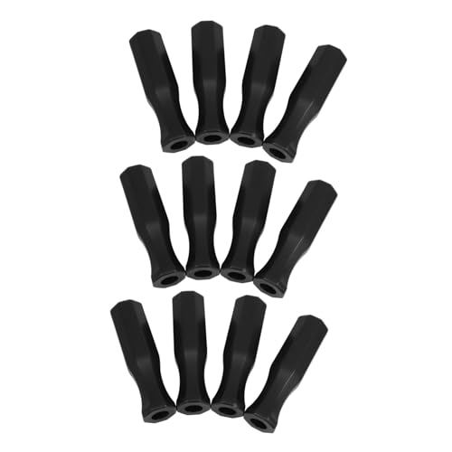 BESTonZON 12 Stück Tischfußballspieler Griffe für Kickertische Griffteil für Tischfußball Griffe für Tischkicker Kickergriffe Tischfußball-Griff Kickergriff aus Kunststoff Schwarz BESTonZON 12 Stück Tischfußballspieler Griffe für Kickertische Griffteil für Tischfußball Griffe für Tischkicker Kickergriffe Tischfußball-Griff Kickergriff aus Kunststoff Schwarz von BESTonZON