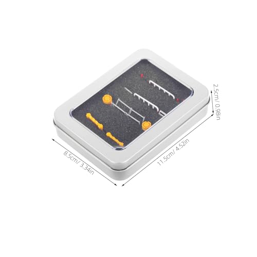 BESTonZON 14 Stck Maßstab Realistische Miniatur straßensperren für Dioramen Fotografie Dekoration und Modellbau BESTonZON 14 Stck Maßstab Realistische Miniatur straßensperren für Dioramen Fotografie Dekoration und Modellbau von BESTonZON