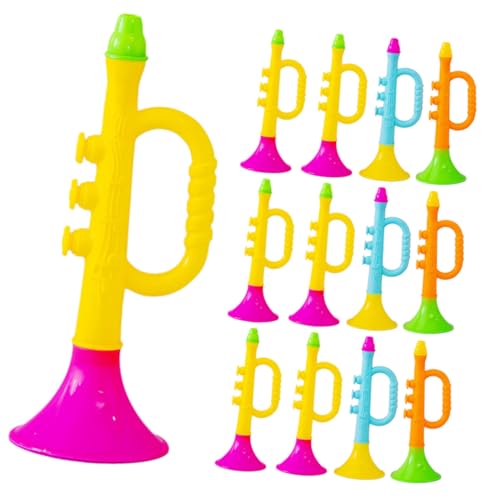 BESTonZON 14 Stück Teiliges Kunststoff Fußballtröte Bunte Stadionhörner Wiederverwendbare Noisemaker für Sportveranstaltungen Sichere Fußball Anfeuerung Spielzeuge BESTonZON 14 Stück Teiliges Kunststoff Fußballtröte Bunte Stadionhörner Wiederverwendbare Noisemaker für Sportveranstaltungen Sichere Fußball Anfeuerung Spielzeuge von BESTonZON
